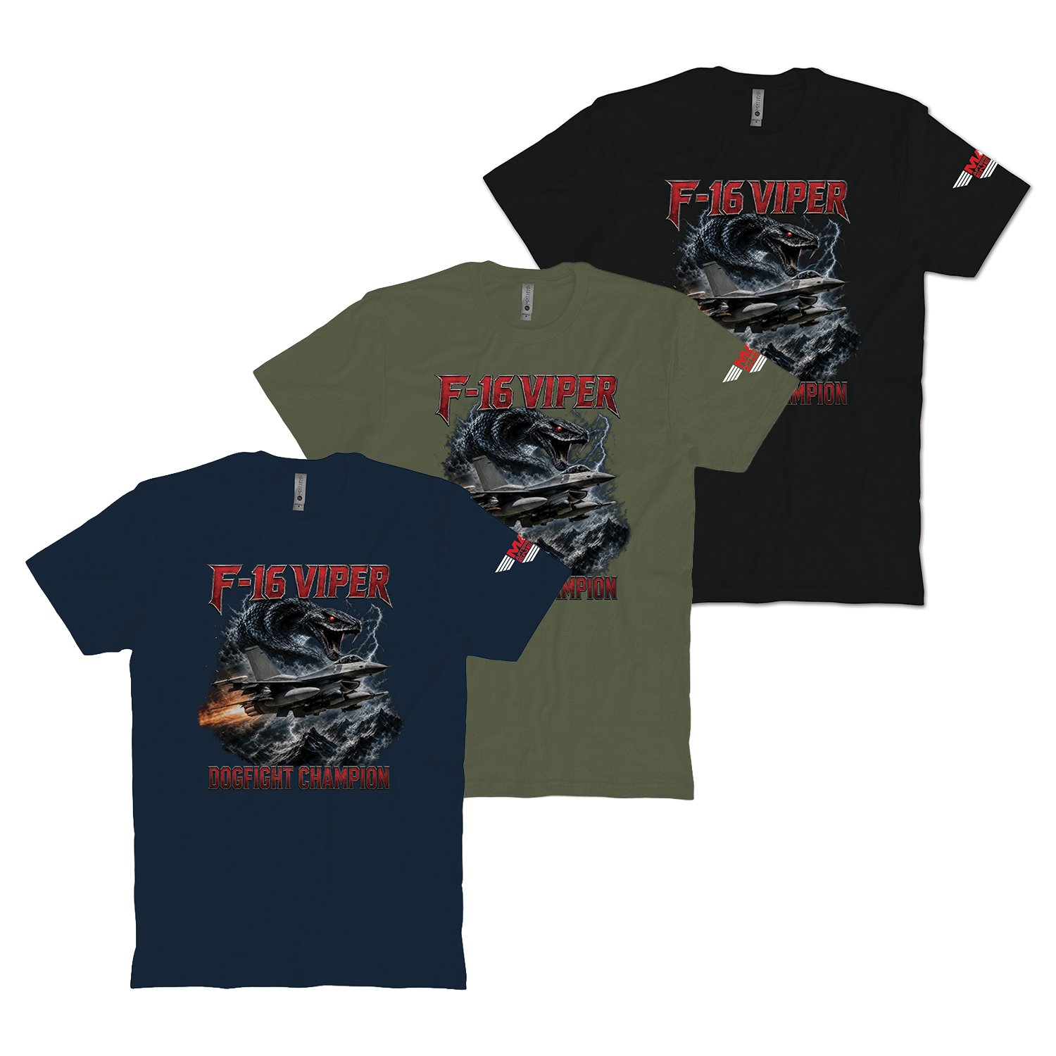 F-16 Viper T-Shirt – Max Afterburner Energy