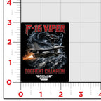 F-16 Viper Sticker
